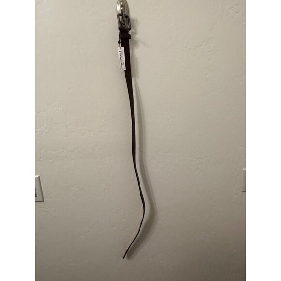 NWT Men's Timberland leather brown belt size 34 - Picture 3 of 4